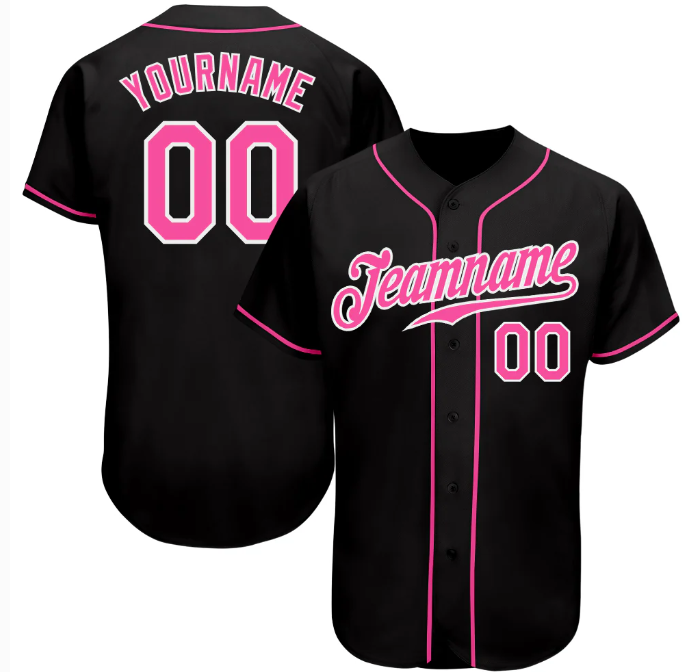 100% Polyester Printed Striped Baseball Jersey Customized Color Baseball Uniform Custom Baseball Jersey