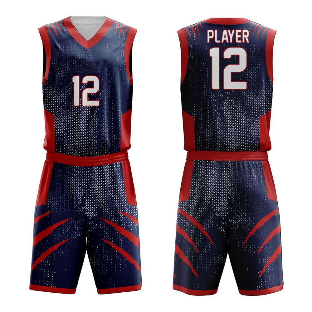 Men Sports Customized Basketball Kit Team Club Basket Ball New Design Basketball Uniform with Low Moq Breathable Custom